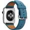 Smartwatch Apple Watch 42mm Stainless Steel Case Marine Blue Classic Buckle