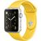 Smartwatch Apple Watch Sport 42mm Silver Aluminium Case Yellow Sport Band