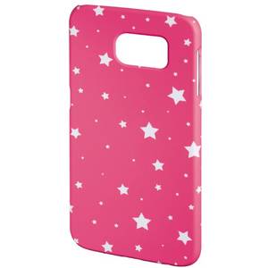 Husa Protectie Spate Hama Luminous Stars Pink / White pentru Samsung Galaxy S6