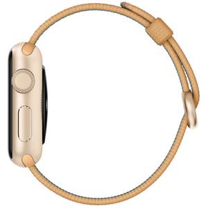 Smartwatch Apple Watch Sport 42mm Gold Aluminium Case Gold/Royal Blue Woven Nylon