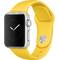 Smartwatch Apple Watch Sport 38mm Silver Aluminium Case Yellow Sport Band