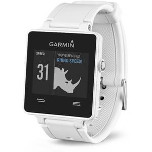 Smartwatch Garmin Vivoactive White cu Heart rate Monitor