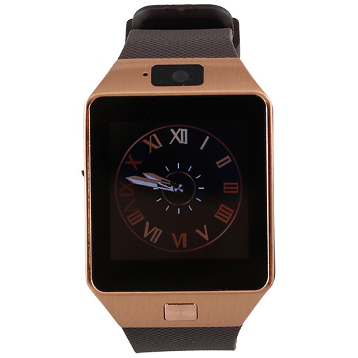 Smartwatch Rush Gold Silicon Brown cel mai bun produs din categoria smartwatch