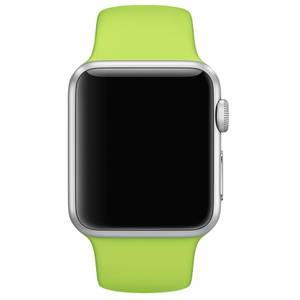 Curea smartwatch Apple Watch 38mm Green Sport Band
