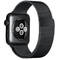 Curea smartwatch Apple Watch 38mm Space Black Milanese Loop