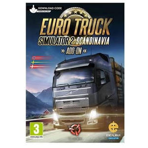 Joc PC Excalibur Publishing Euro Truck Simulator 2 Scandinavia Add-on CD Key