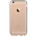 Silicon Glitter Soft Champagne Gold (margini electroplacate) pentru Apple IPhone 6 Plus