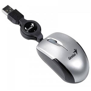 Mouse Genius Micro Traveler V2 USB Silver