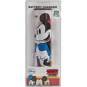 Acumulator extern Disney Minnie Mouse 2600 mAh Multicolor