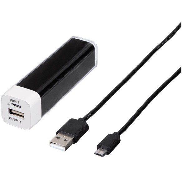 Acumulator extern 124522 2600 mAh Black