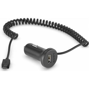 Incarcator Sony auto rapid - Micro-USB, 1800 mAh, cablu spiralat (40-200 cm)