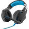 Casti Trust GXT 363 7.1 Bass Vibration Black / Blue