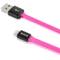 Cablu de date Hoco UPL04 Pink Lightning 1.2m