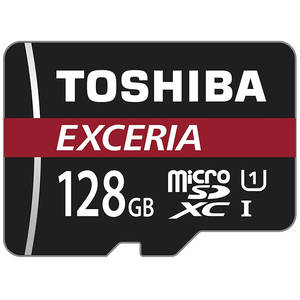 Card Toshiba MicroSDHC 128GB Exceria M301 Clasa 10 UHS-1 cu adaptor SD