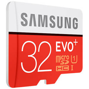 Card Samsung microSDHC EVO Plus 32GB Clasa 10 UHS-I U1 80MB/s