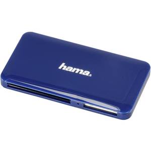 Card reader Hama 114838 Slim USB 3.0 Blue