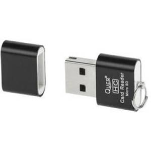 Card reader Quer KOM0650 R51 microSD USB 2.0 Black