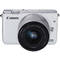 Aparat foto Mirrorless Canon EOS M10 18 Mpx White Kit EF-M 15-45mm IS