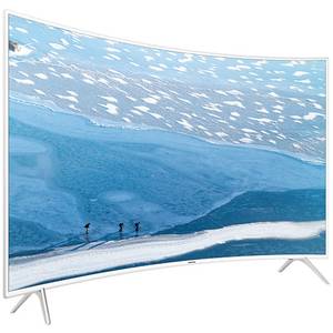 Televizor Samsung LED Smart TV Curbat UE43 KU6510 Ultra HD 4K 109cm White