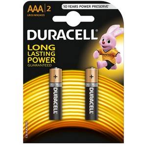 Baterie Duracell Basic AAA LR03 2buc Negru