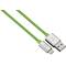 Cablu de date Hama 80514 ColorLine microUSB 1m verde
