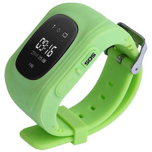 Smartwatch Star City Verde Waterproof Silicon pentru Copii cu GPS si SIM