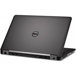 Laptop Dell Latitude E7270 12.5 inch Full HD Intel Core i7-6600U 8GB DDR4 256GB SSD FPR Windows 10 Pro Black