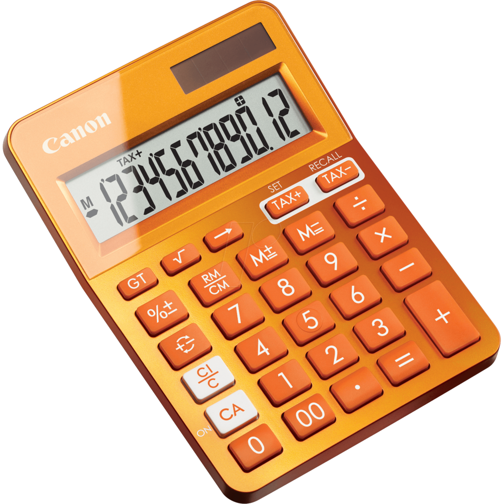 Calculator de birou LS-123K-MOR EMEA DBL Orange