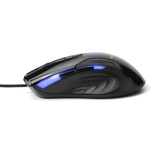 Mouse Newmen N500 Black plus MP235 Mousepad Gaming Combo