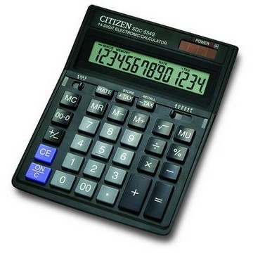 Calculator de birou SDC554S Black