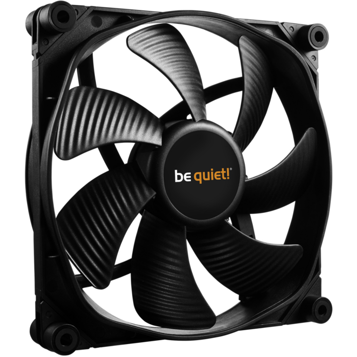 Ventilator Silent Wings 3 140mm High-Speed Black