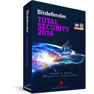 Antivirus BitDefender Total Security 2016 3 useri 2 ani