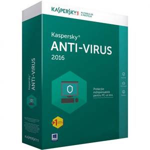 Antivirus Kaspersky 2016 3PC+1 Gratis 1 An Renew