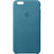 Husa Protectie Spate Apple iPhone 6s Plus Leather Case - Marine Blue