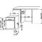 Masina de spalat vase semi-incorporabila Whirlpool ADGU 941 IX A++ 10 seturi 6 programe inox