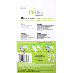 Folie protectie M-Life ML00155 pentru Blackberry 9700