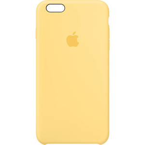 Husa Protectie Spate Apple iPhone 6s Plus Silicone Case - Yellow