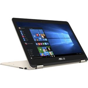 Laptop ASUS ZenBook Flip UX360CA-DQ099T 13.3 inch Quad HD+ Touch Intel Core M7-6Y75 8GB DDR3 512GB SSD Windows 10 Gold