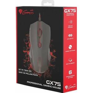 Mouse gaming Genesis GX75 Optic USB Negru