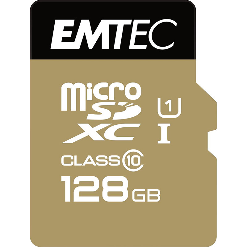 Card microSDXC Gold+ 128GB Clasa 10 UHS-I U1 21MB/s