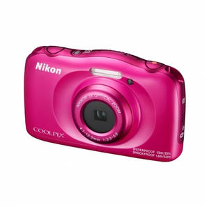 Aparat foto compact Nikon Coolpix W100 13.2 Mpx zoom optic 3x subacvatic Backpack Kit Pink