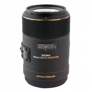 Obiectiv Sigma 105mm f/2.8 Macro HSM EX DG OS pentru Canon
