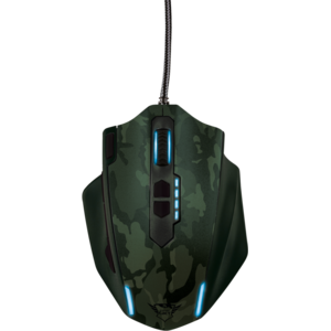 Mouse gaming Trust GXT 155C Green Camouflage