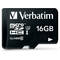 Card de memorie Verbatim Pro microSDHC 16GB Clasa 10 UHS-I U3 cu adaptor SD