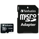 Pro microSDHC 32GB Clasa 10 UHS-I U3 cu adaptor SD