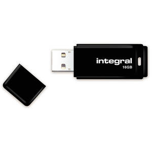 Memorie USB Integral 16GB USB 2.0 Black