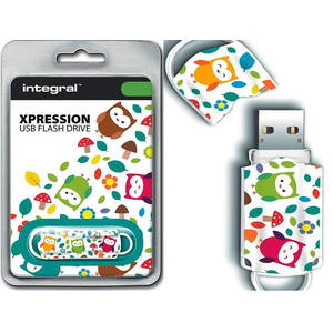 Memorie USB Integral Xpression Birds 16GB USB 2.0