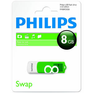 Memorie USB Philips Vivid Edition 8GB USB 2.0 Green