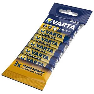 VARTA alcaline batteries R6 4pcs longlife