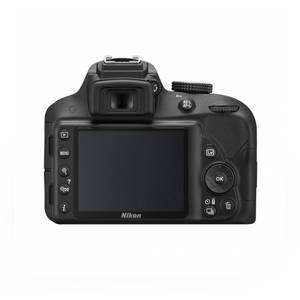 Aparat foto DSLR Nikon D3300 24.7 Mpx Kit A-FP 18-55mm VR si 55-300mm VR Black